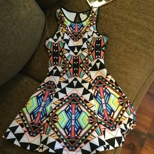 Tribal design dress